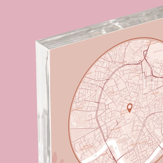 Ihr Standort: Ihr Standort: Für Immer Zusammen - Acrylblock