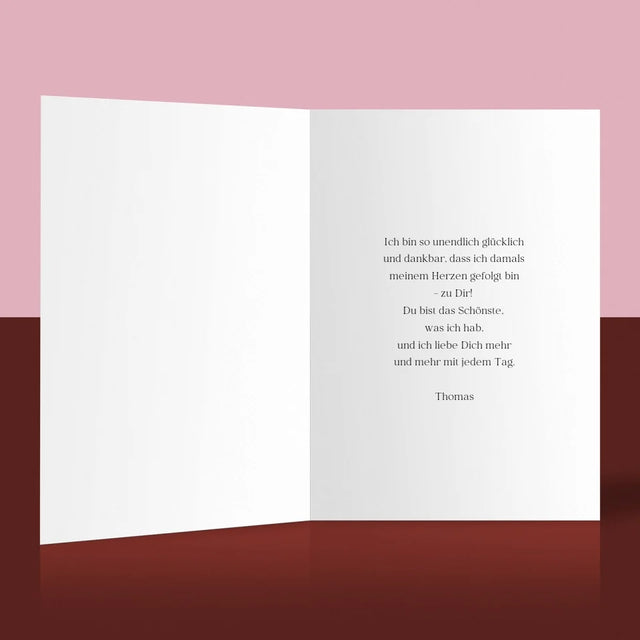 Foto Und Unterschrift: Ihr Foto - Glückwunschkarte