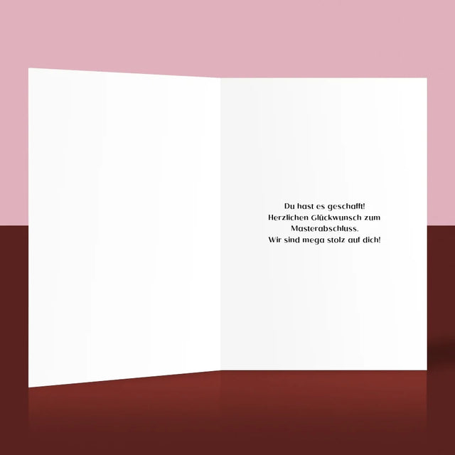 Foto Und Unterschrift: Herzlichen Glückwunsch - Glückwunschkarte