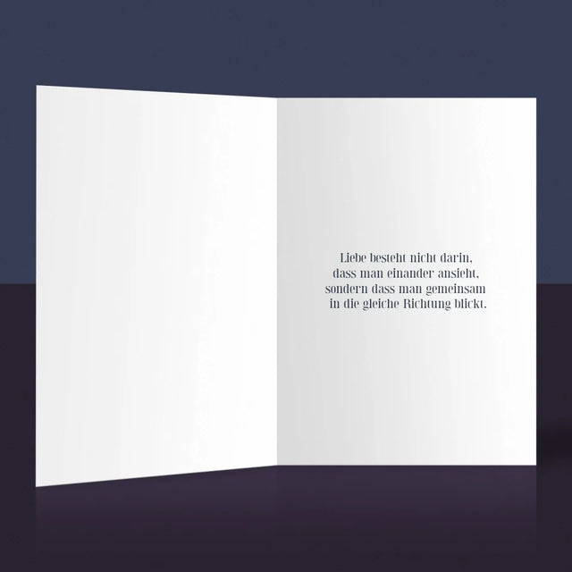 Fotocollage: 5 Jahre Zusammen - Glückwunschkarte