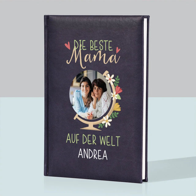 Foto Und Unterschrift: Beste Mama Welt - Notizbuch