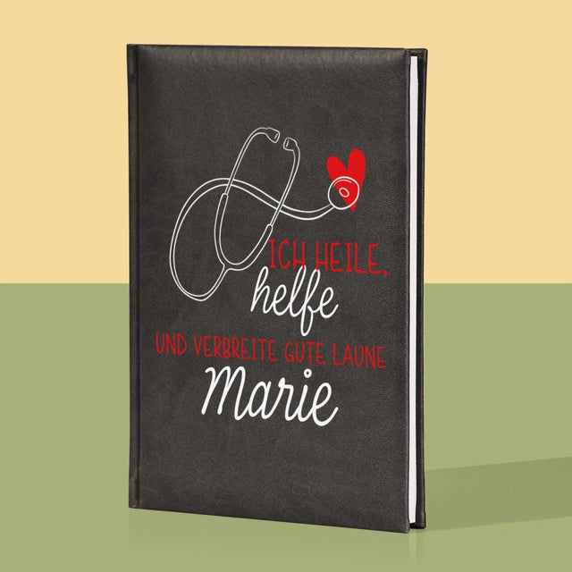 Name Und Unterschrift: Ich Heile, Helfe - Notizbuch