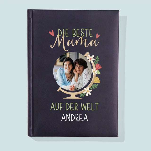 Foto Und Unterschrift: Beste Mama Welt - Notizbuch