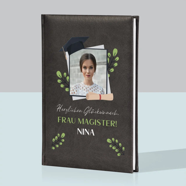 Foto Und Unterschrift: Herzlichen Glückwunsch - Notizbuch