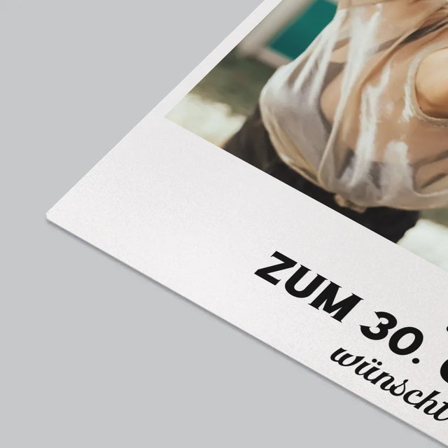 Fotocollage: Geburtstags-Collage - Schreibtischunterlage