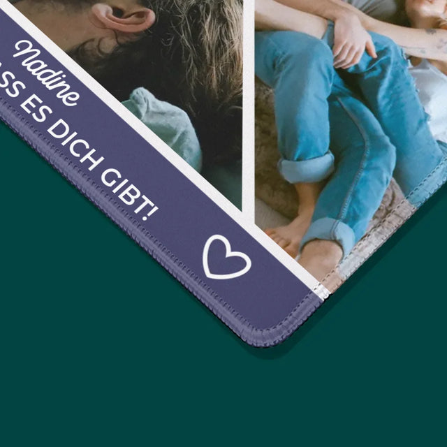 Fotocollage: Schön, Dass Es Dich Gibt - Mauspad