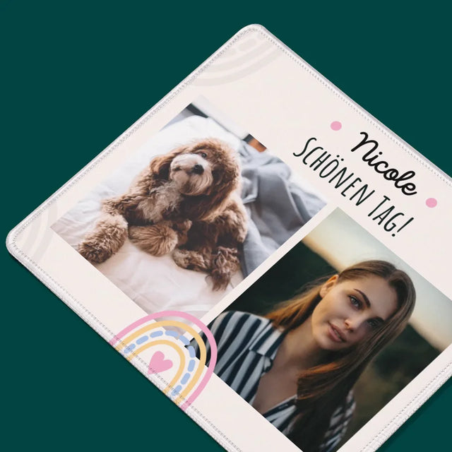 Fotocollage: Schönen Tag! - Mauspad