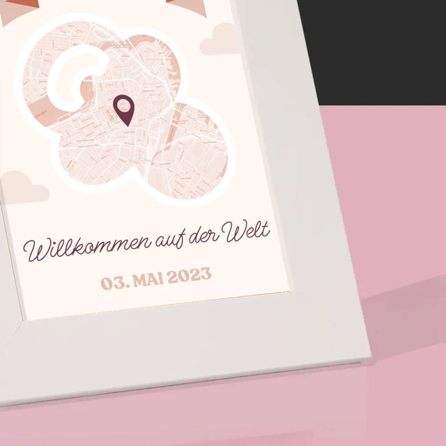 Ihr Standort: Ihr Standort: Willkommen Auf Der Welt - Bilderrahmen