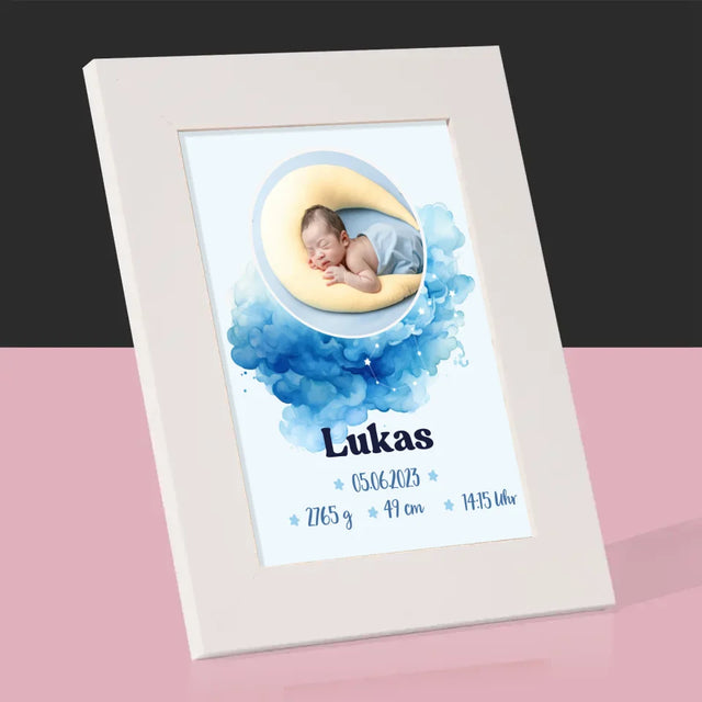 Geburtsdatum: Sternzeichen Junge - Bilderrahmen