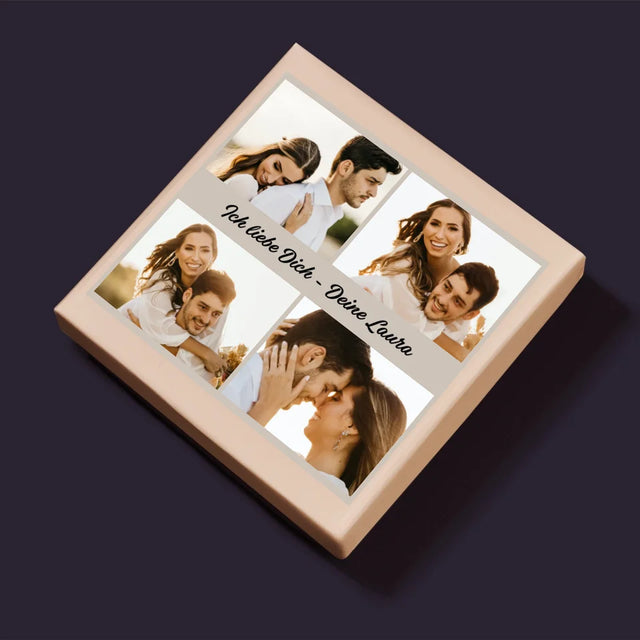 Fotocollage: 4 Fotos Und Unterschrift - Puzzle