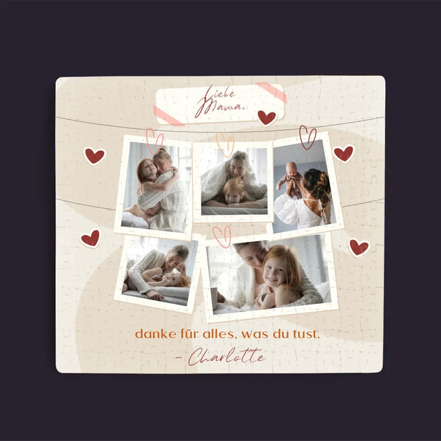 Fotocollage: Mama, Danke Für Alles - Puzzle