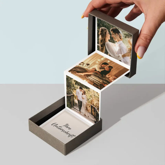 Fotocollage: 3 Fotos Und Unterschrift - Fotobox