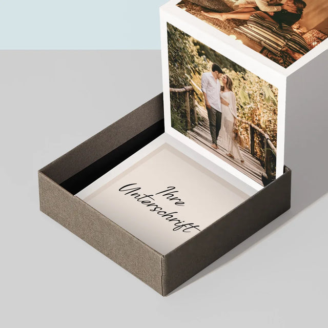 Fotocollage: 3 Fotos Und Unterschrift - Fotobox