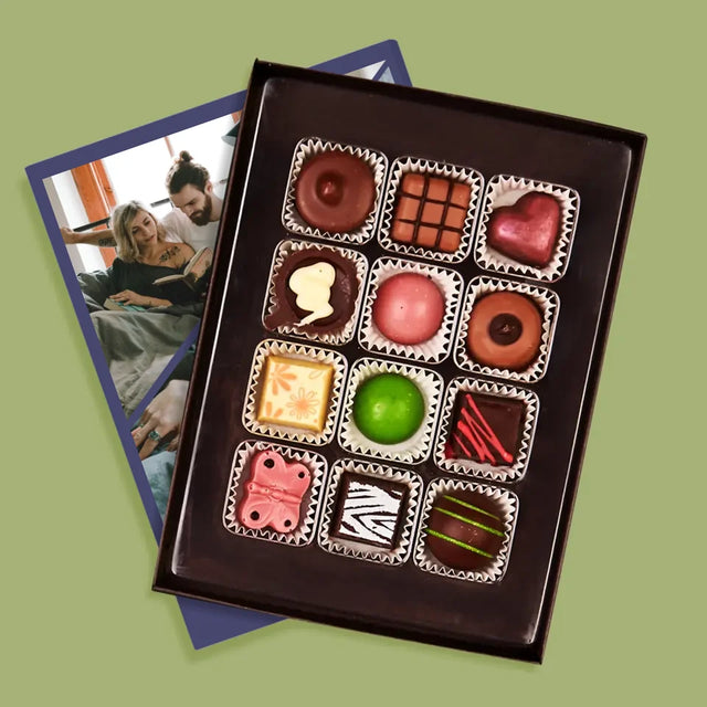 Fotocollage: Schön, Dass Es Dich Gibt - Pralinen