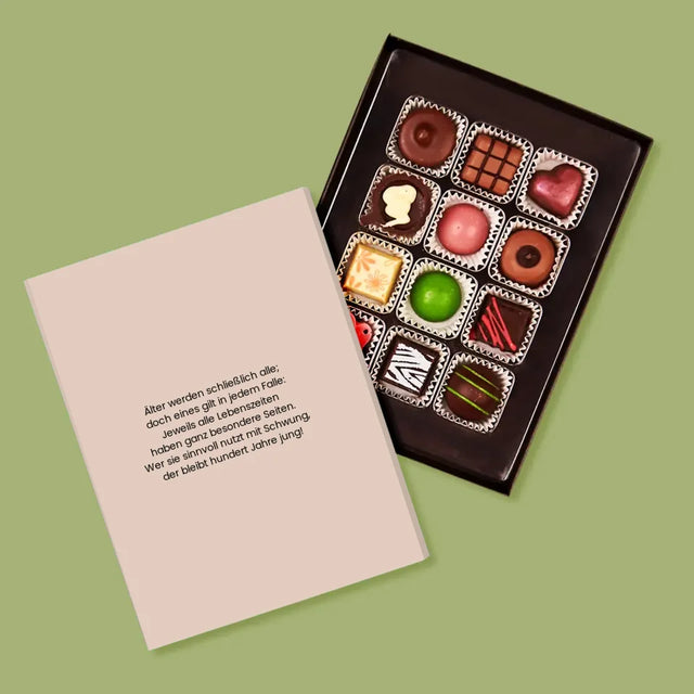 Fotocollage: Geburtstags-Collage - Pralinen