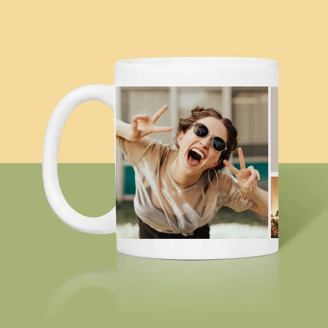 Fotocollage: Geburtstags-Collage - Tasse