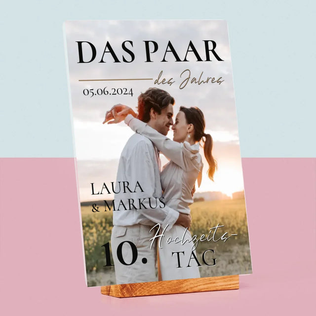 Magazin-Cover: Das Paar Des Jahres - Druck Auf Acrylglas