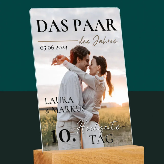 Magazin-Cover: Das Paar Des Jahres - Druck Auf Acrylglas