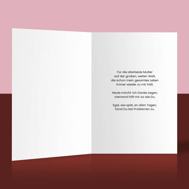 Avatar Creator: Mama Mit Kind - Glückwunschkarte