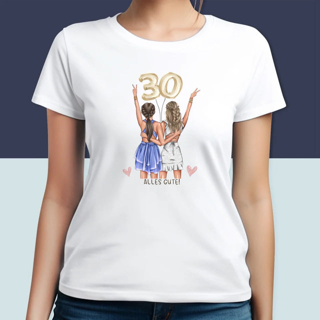 Avatar Creator: Freundinnen 30. Geburtstag - T-Shirt Für Damen