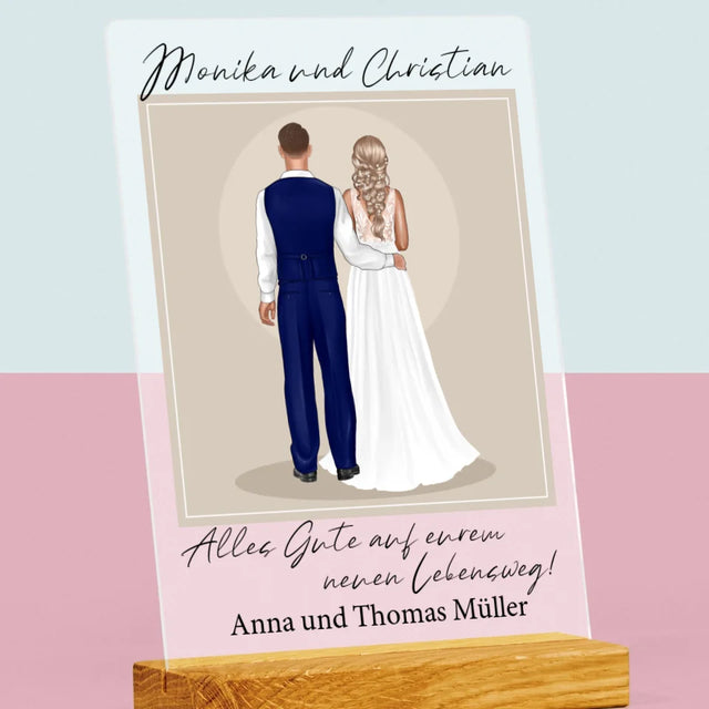 Avatar Creator: Brautpaar - Druck Auf Acrylglas