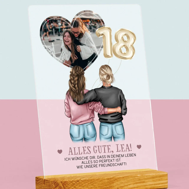 Avatar Creator: 18. Geburtstag Einer Freundin - Druck Auf Acrylglas