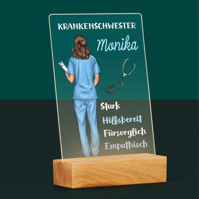 Avatar Creator: Krankenschwester Eigenschaften - Druck Auf Acrylglas
