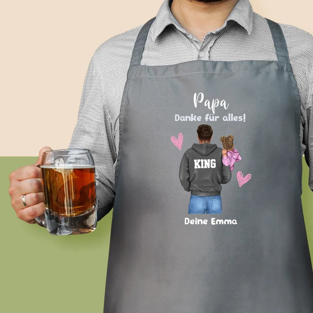 Avatar Creator: Papa Mit Kind - Schürze