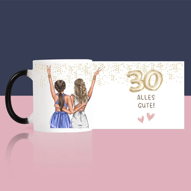 Avatar Creator: Freundinnen 30. Geburtstag - Tasse