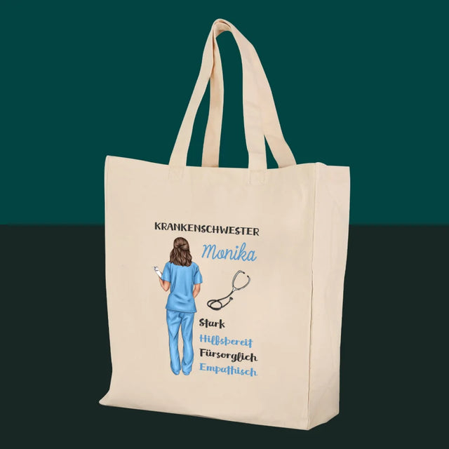 Avatar Creator: Krankenschwester Eigenschaften - Stofftasche