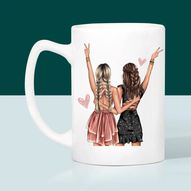 Avatar Creator: Freundinnen 18. Geburtstag - Tasse