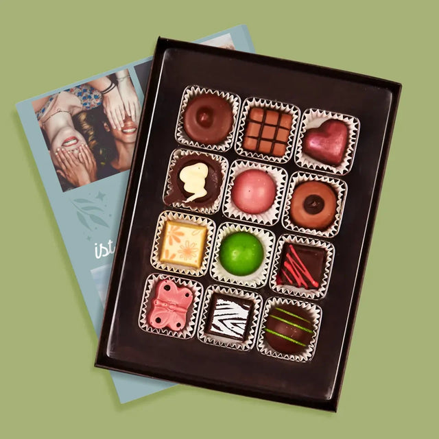 Fotocollage: Beste Freundinnen - Pralinen