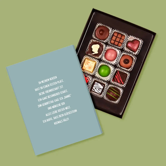 Fotocollage: Beste Freundinnen - Pralinen