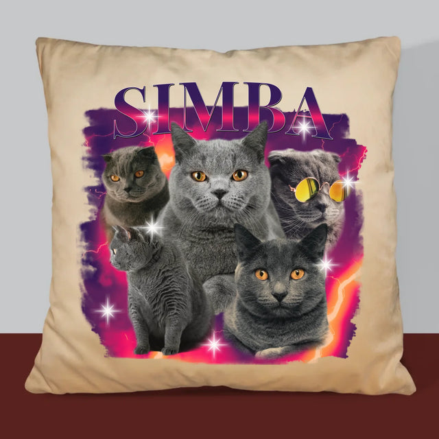 Ihr Avatar: Bootleg Mit Ihrer Katze - Kissen