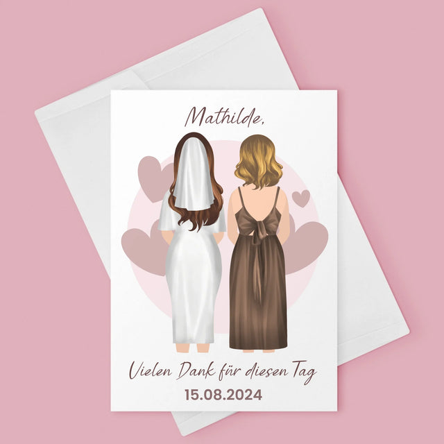 Avatar Creator: Trauzeugin - Glückwunschkarte