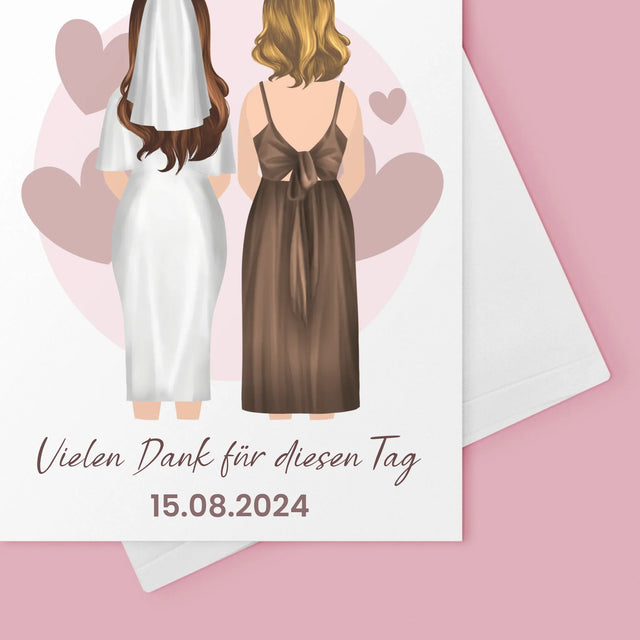 Avatar Creator: Trauzeugin - Glückwunschkarte