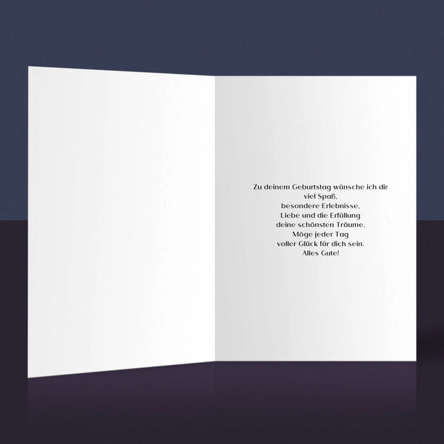 Foto Und Unterschrift: Beste 18-Jährige - Glückwunschkarte