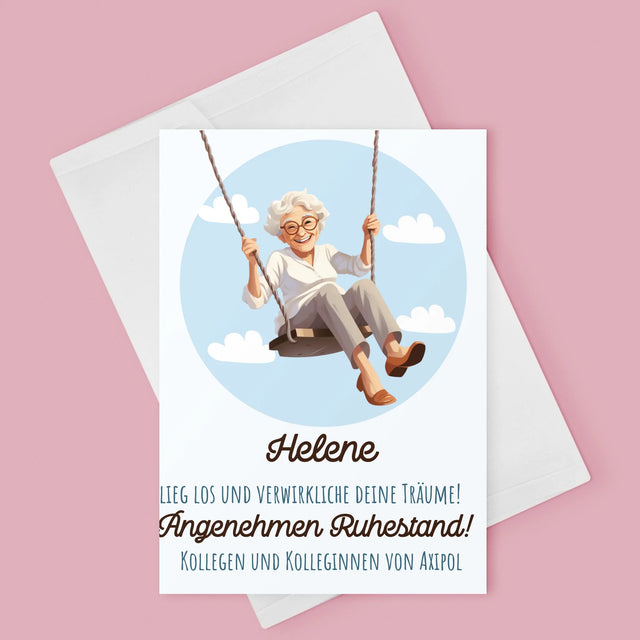 Name Und Unterschrift: Erfülle Deine Träume - Glückwunschkarte