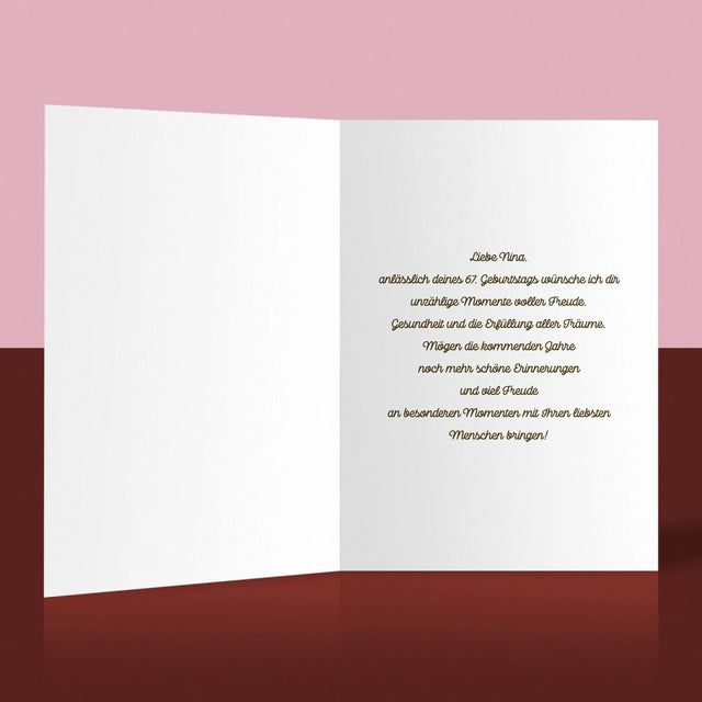 Fotocollage: Erfolgreicher Ruhestand - Glückwunschkarte