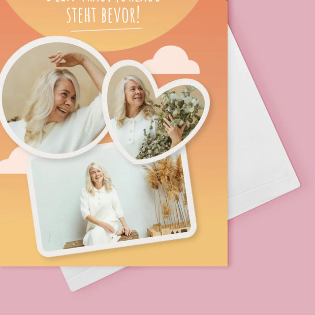 Fotocollage: Traumurlaub - Glückwunschkarte