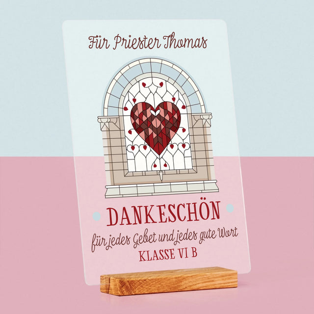Name Und Unterschrift: Danke Für Jedes Gebet
- Druck Auf Acrylglas