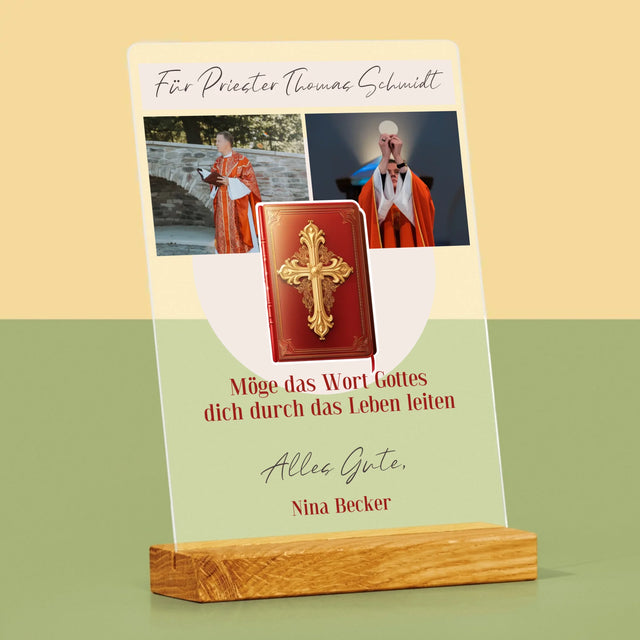 Fotocollage: Das Wort Gottes - Druck Auf Acrylglas