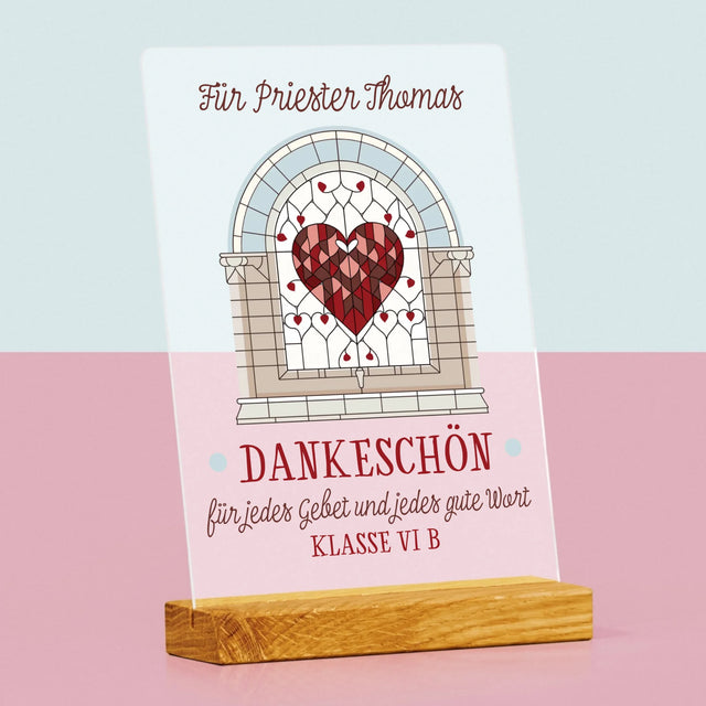 Name Und Unterschrift: Danke Für Jedes Gebet
- Druck Auf Acrylglas