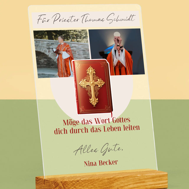 Fotocollage: Das Wort Gottes - Druck Auf Acrylglas