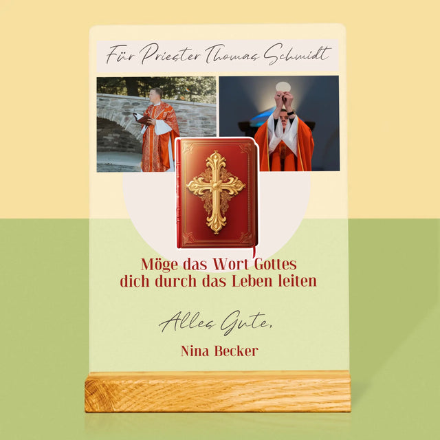 Fotocollage: Das Wort Gottes - Druck Auf Acrylglas