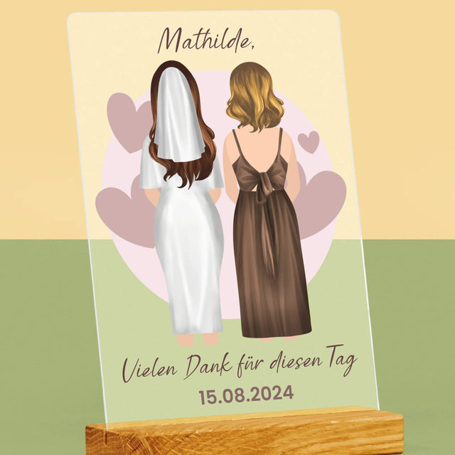 Avatar Creator: Trauzeugin - Druck Auf Acrylglas