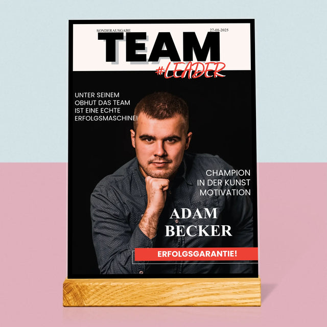 Magazin-Cover: Teamleiter - Druck Auf Acrylglas