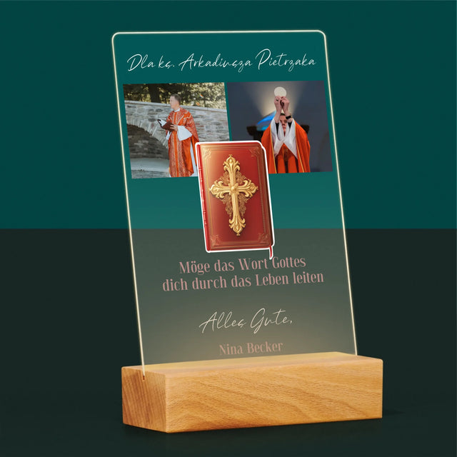 Fotocollage: Das Wort Gottes - Druck Auf Acrylglas