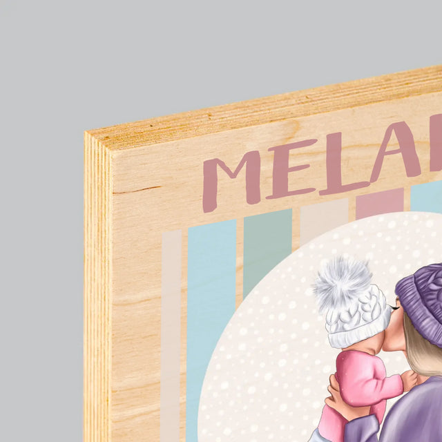 Avatar Creator: Top Mama - Druck Auf Holz