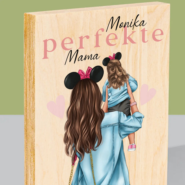 Avatar Creator: Perfekte Mama - Druck Auf Holz